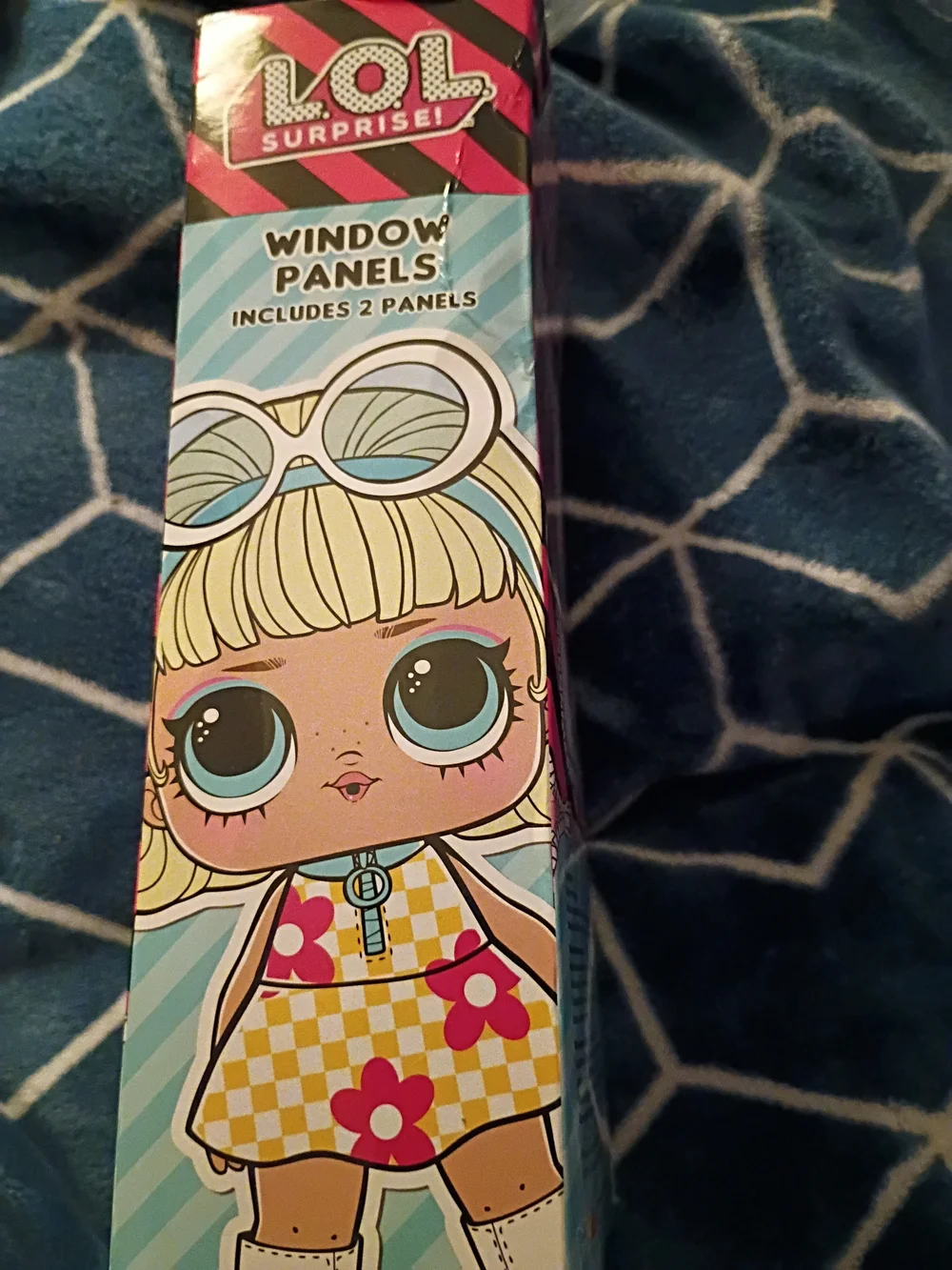 Franco Kids L.O.L. Surprise! Window Curtain Panels Drapes Set, 82 in x 63 in